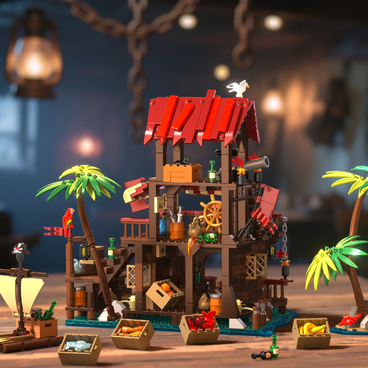 Pirate's Bay Market 856 PCS