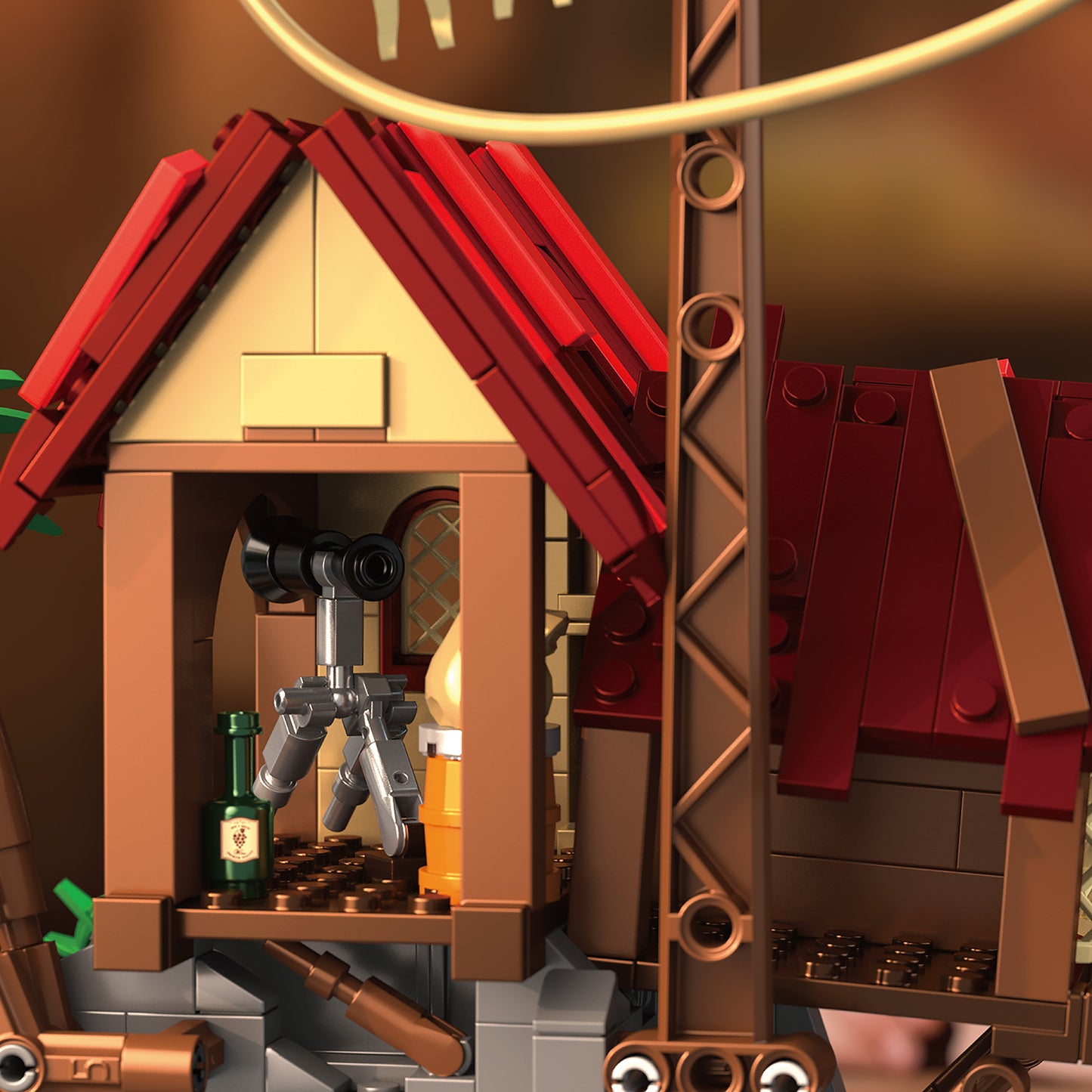 Cliffside Broken Mast Cabin 1044 PCS