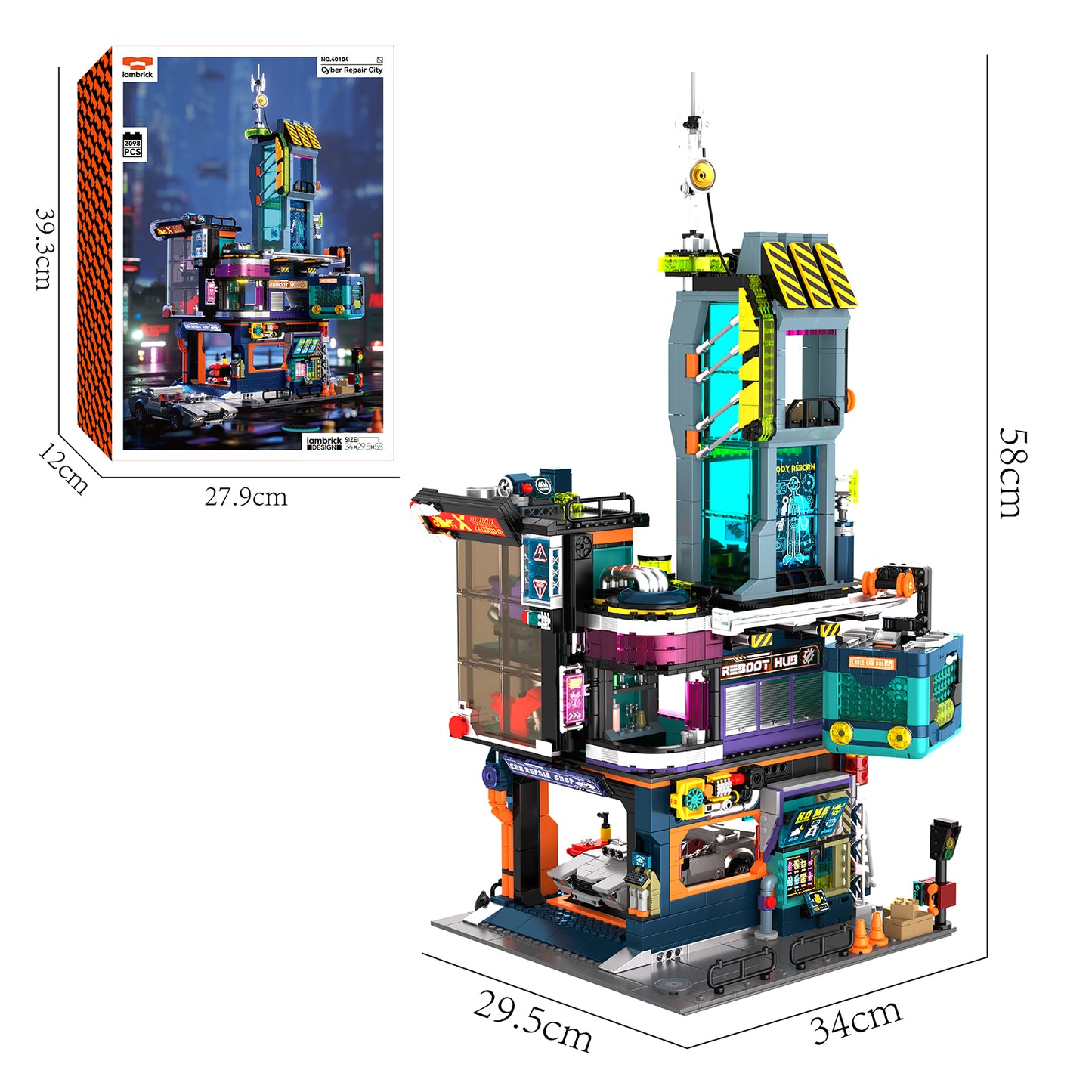 Cyber Repair City 2098 PCS