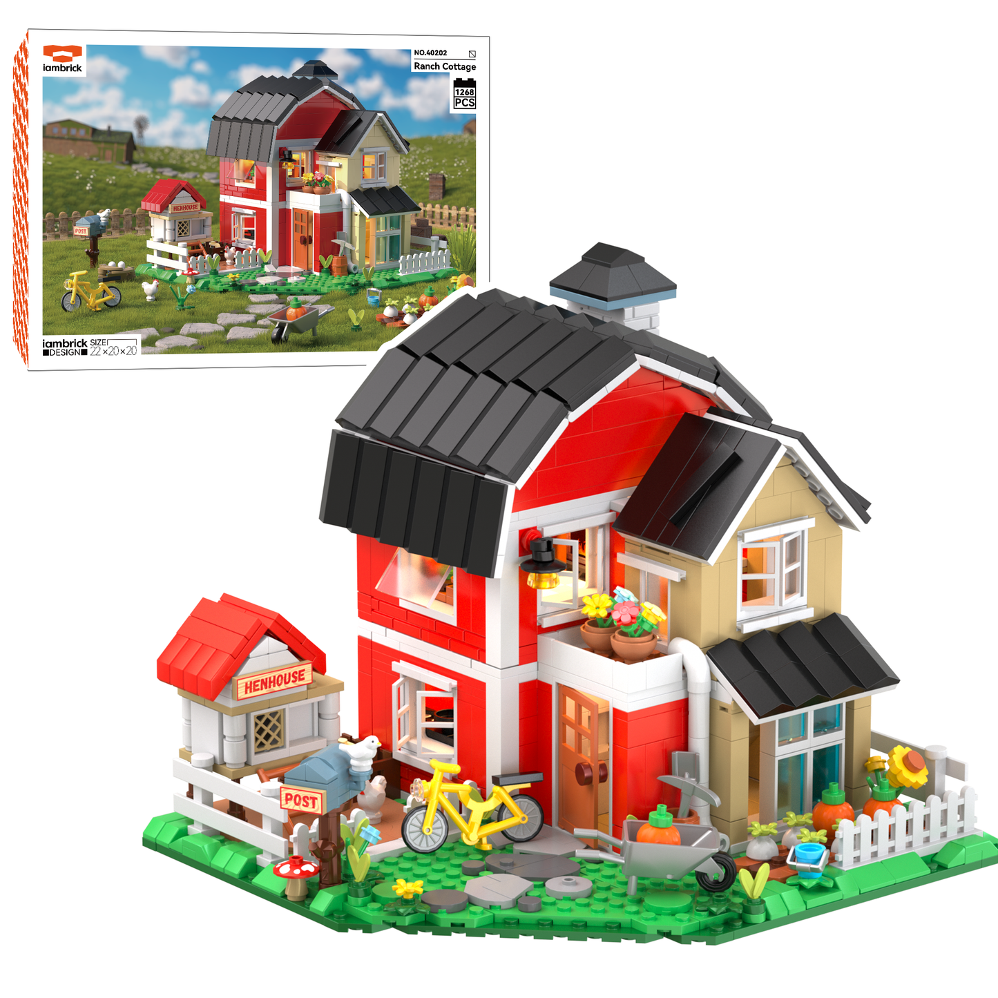 Ranch Cottage 1268 PCS