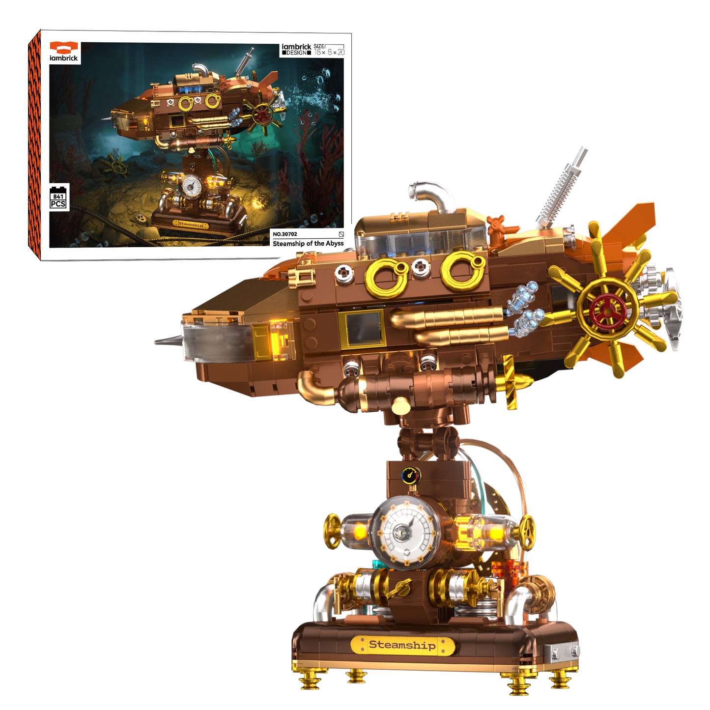 Steamship of the Abyss 740 PCS