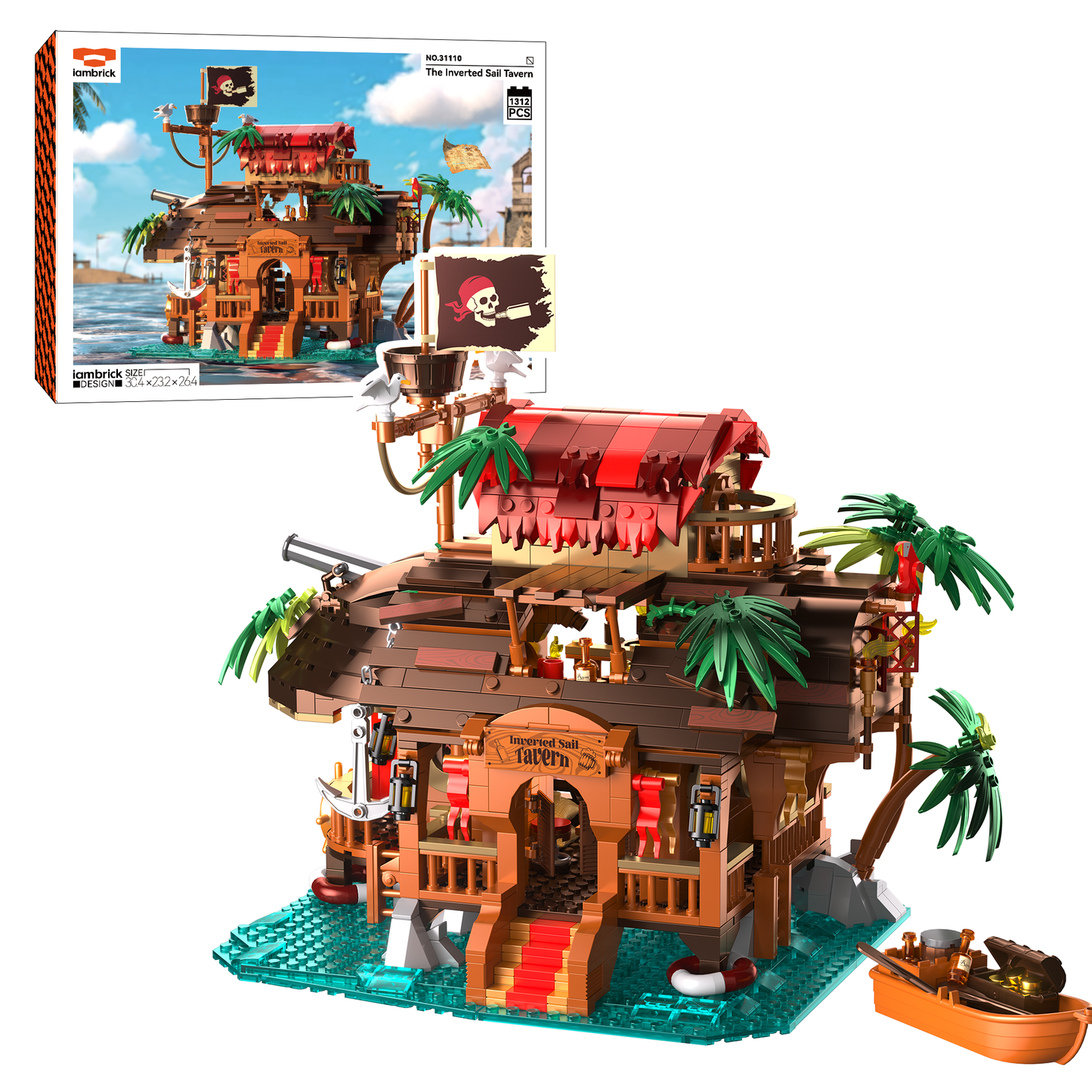 The Inverted Sail Tavern 1312 PCS