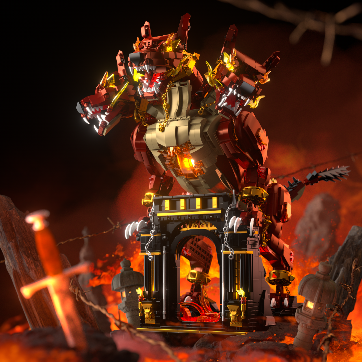 Cerberus of the Inferno 2317 PCS