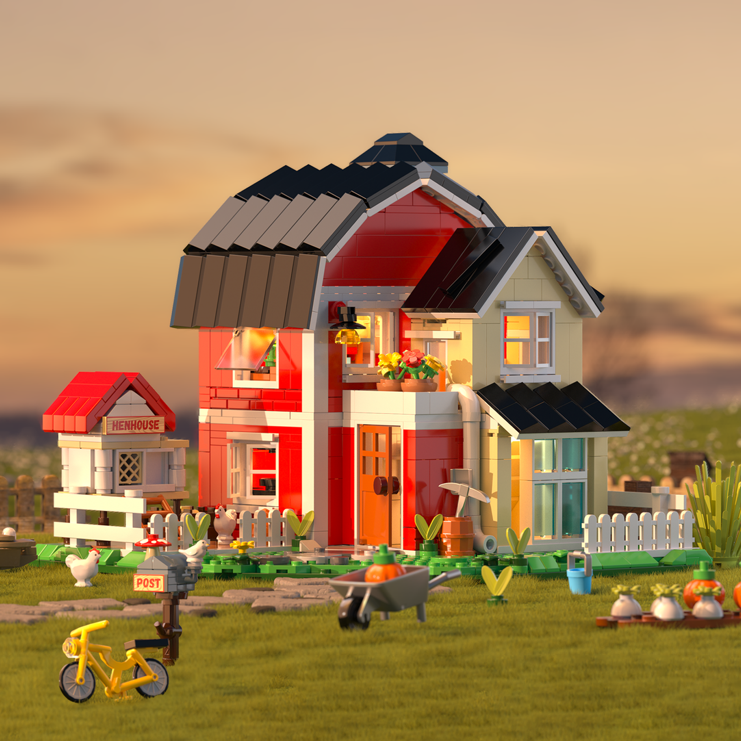 Ranch Cottage 1268 PCS