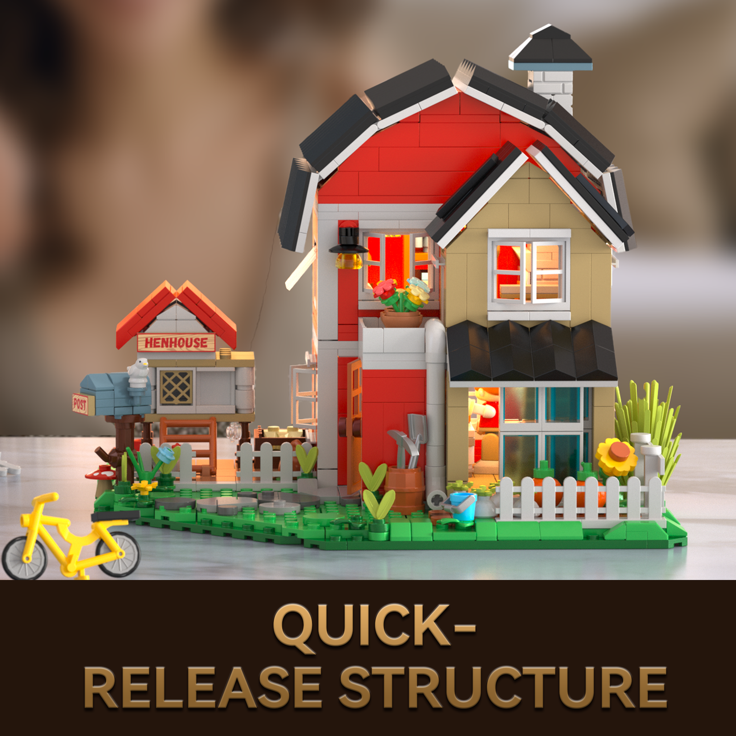 Ranch Cottage 1268 PCS