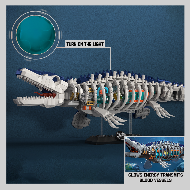 Mecha Dino Mosasaurus 1026 PCS