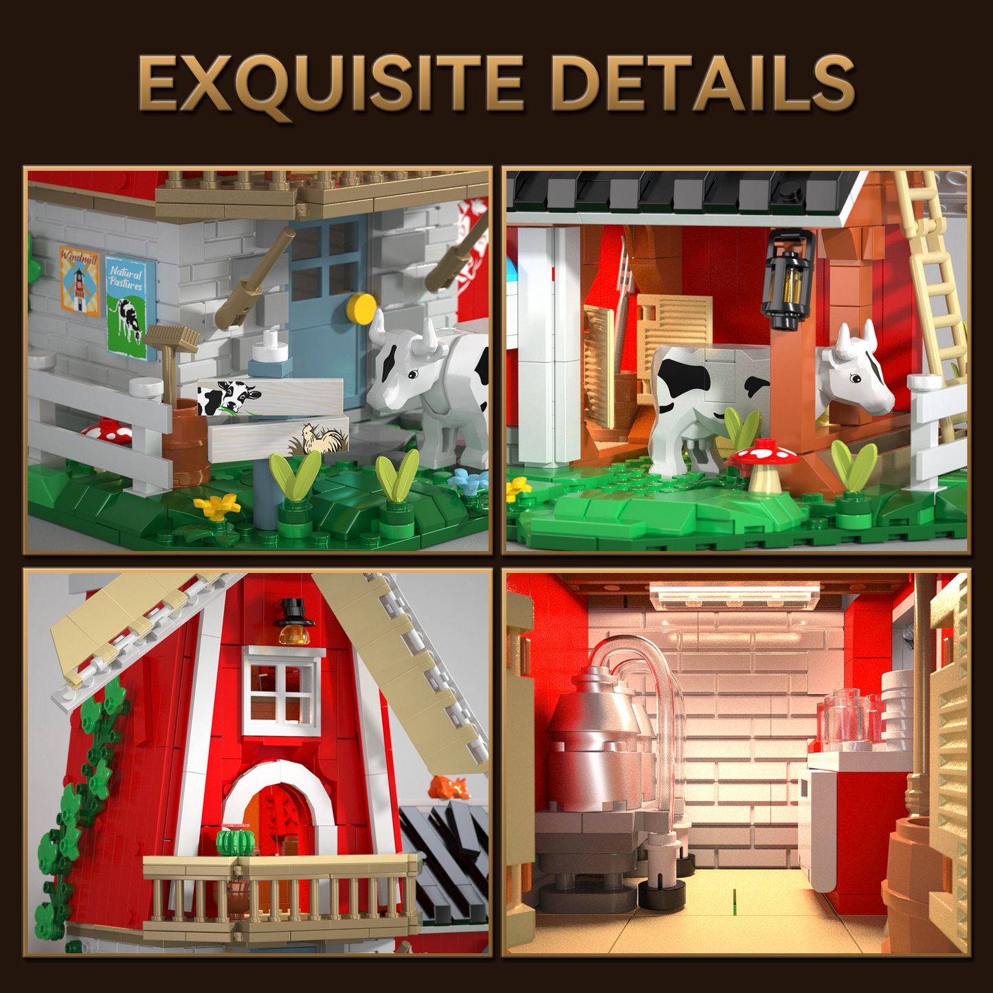 Windmill Dairy Workshop 1310 PCS