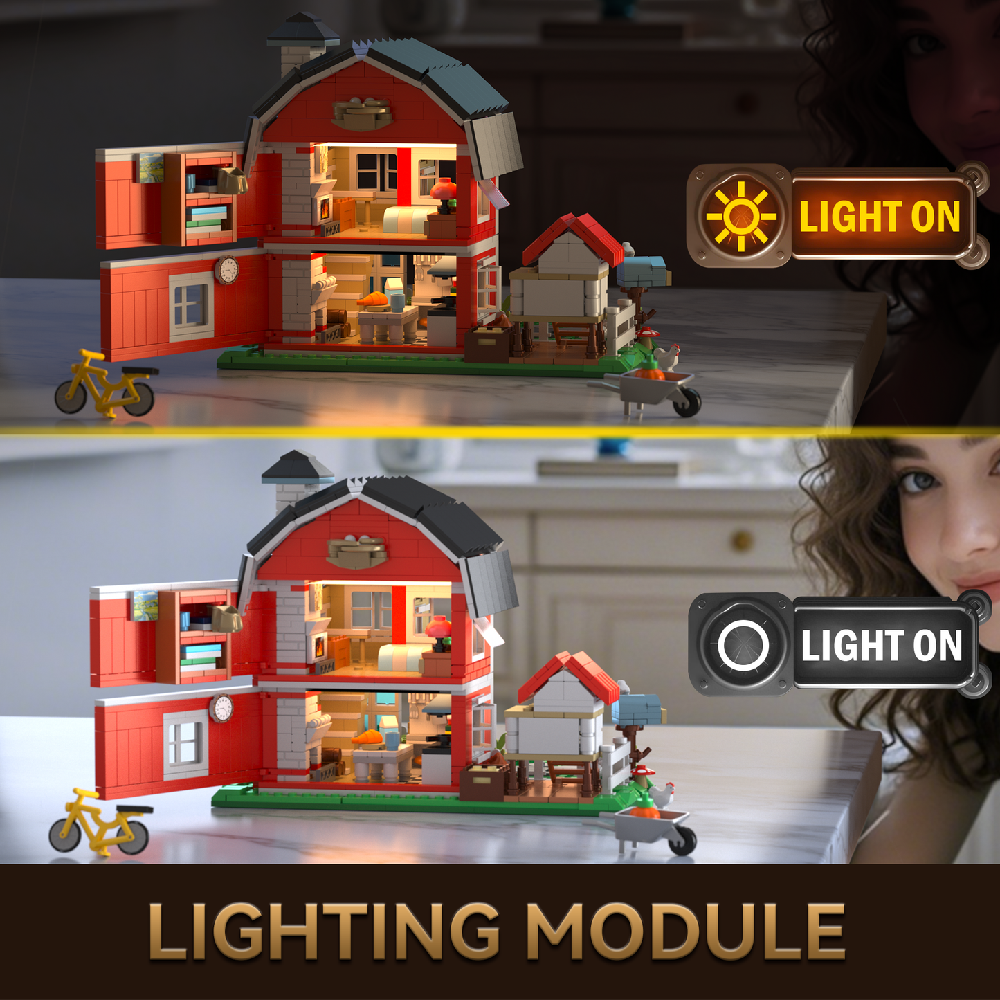 Ranch Cottage 1268 PCS