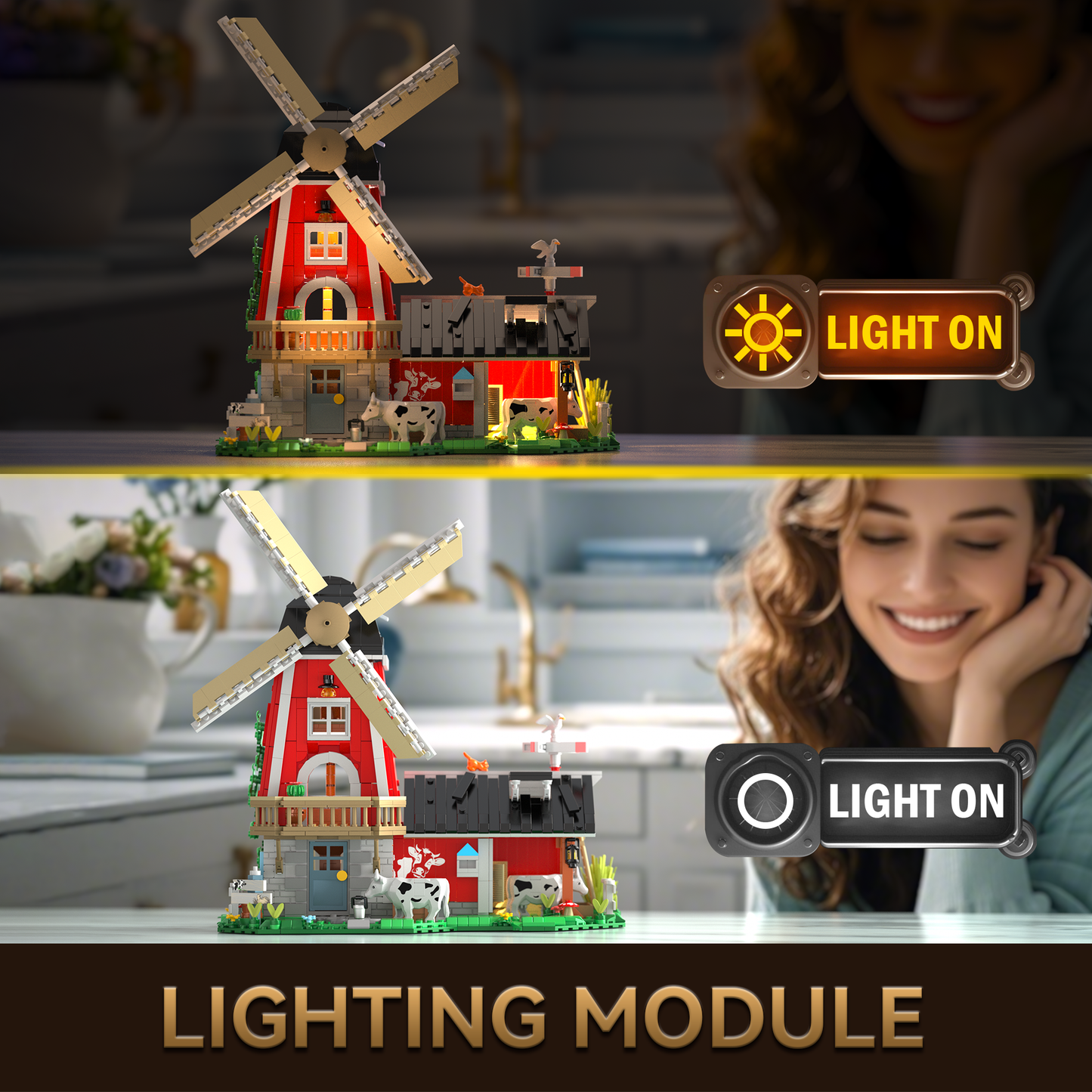 Windmill Dairy Workshop 1310 PCS
