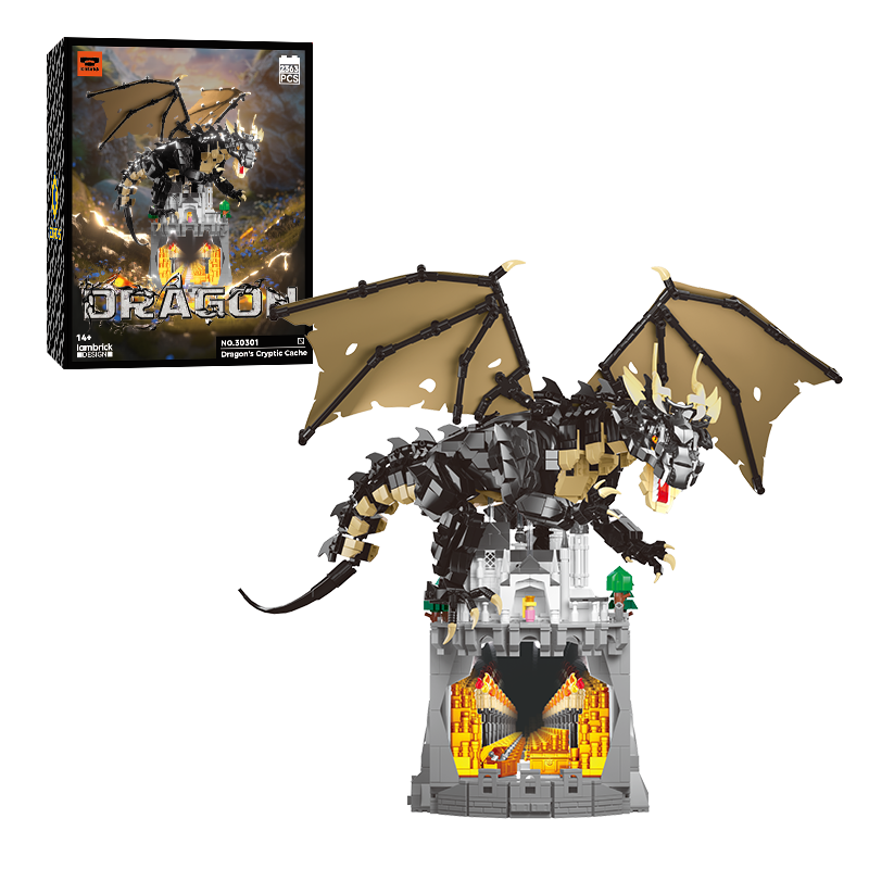 Dragon's Cryptic Cache 2363 PCS – IAMBRICK Dragon's Cryptic Cache 2363 PCS – IAMBRICK