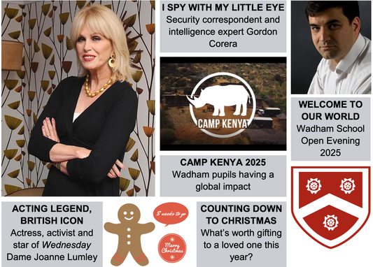 Welcome to edition 21 of the Quill and the mid point of the first term of a new school year at Wadham. We are currently collaborating with the college.