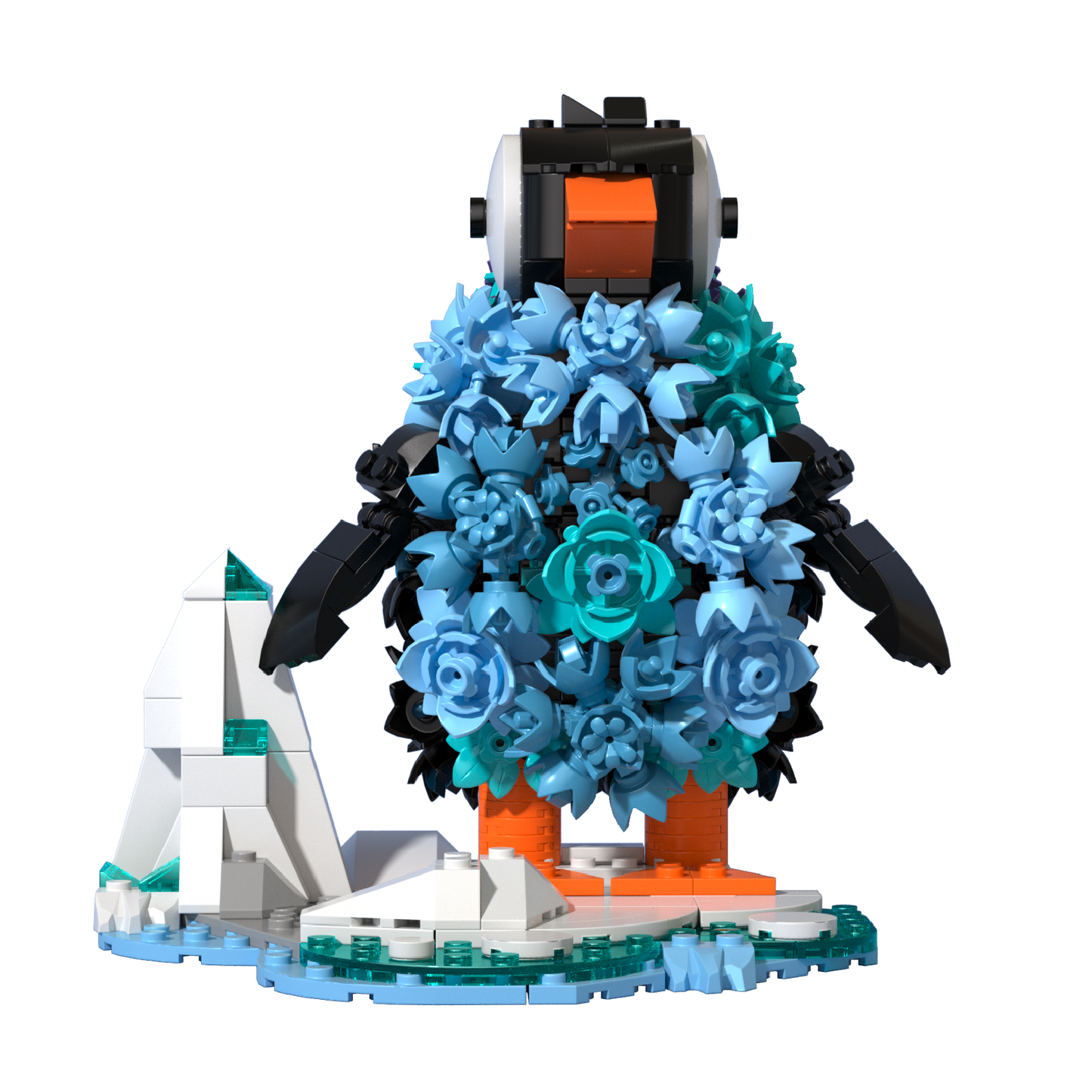 IceBloom Penguin 604 PCS