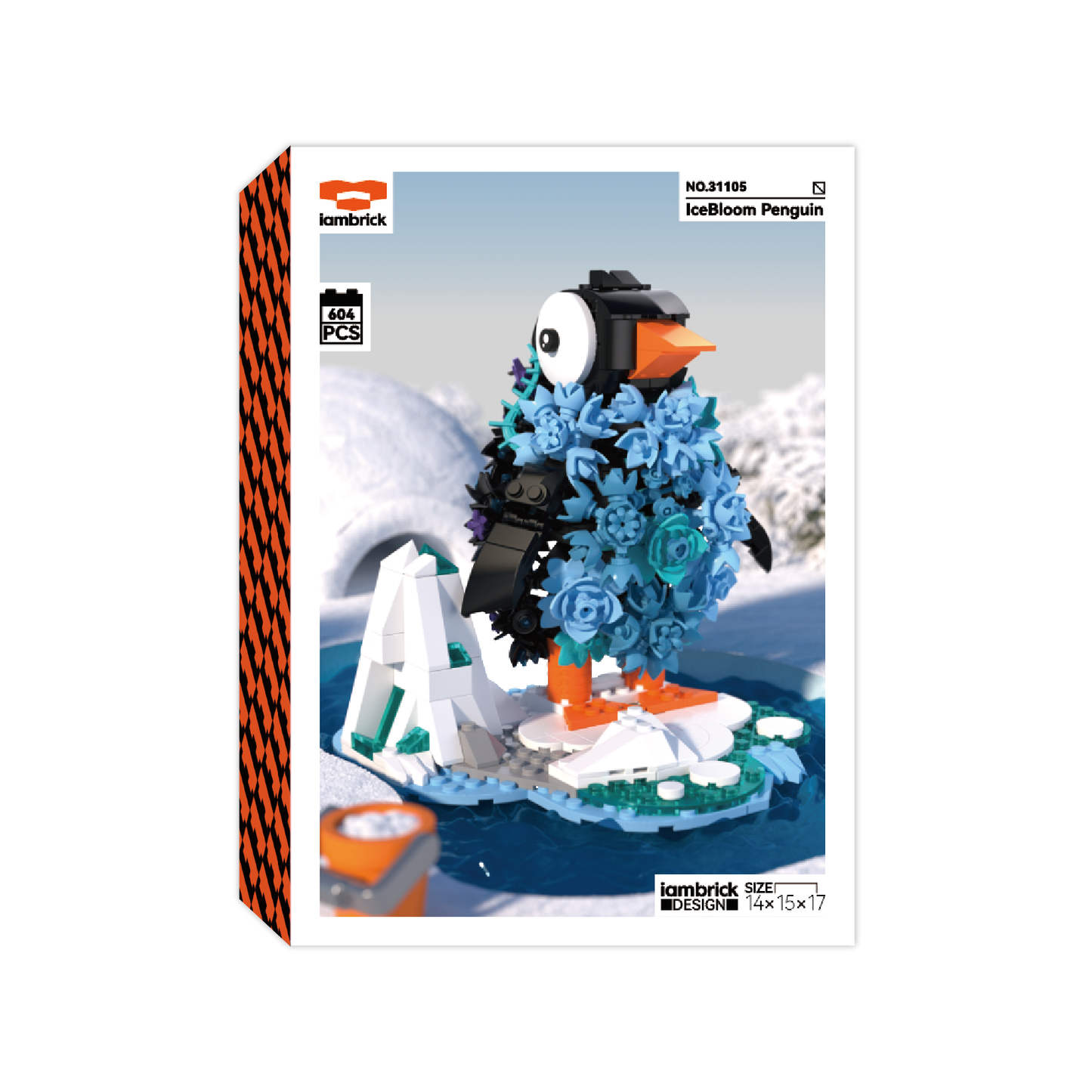 IceBloom Penguin 604 PCS