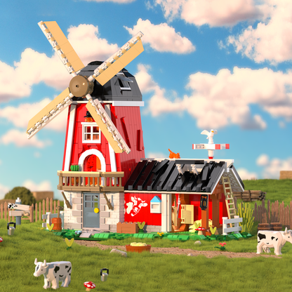 Windmill Dairy Workshop 1310 PCS