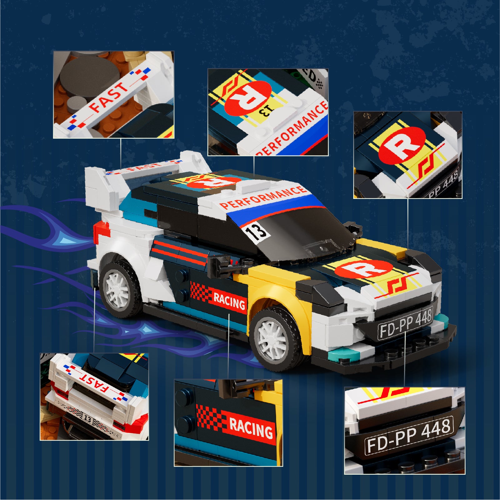 Drift Rush 1049 PCS – IAMBRICK
