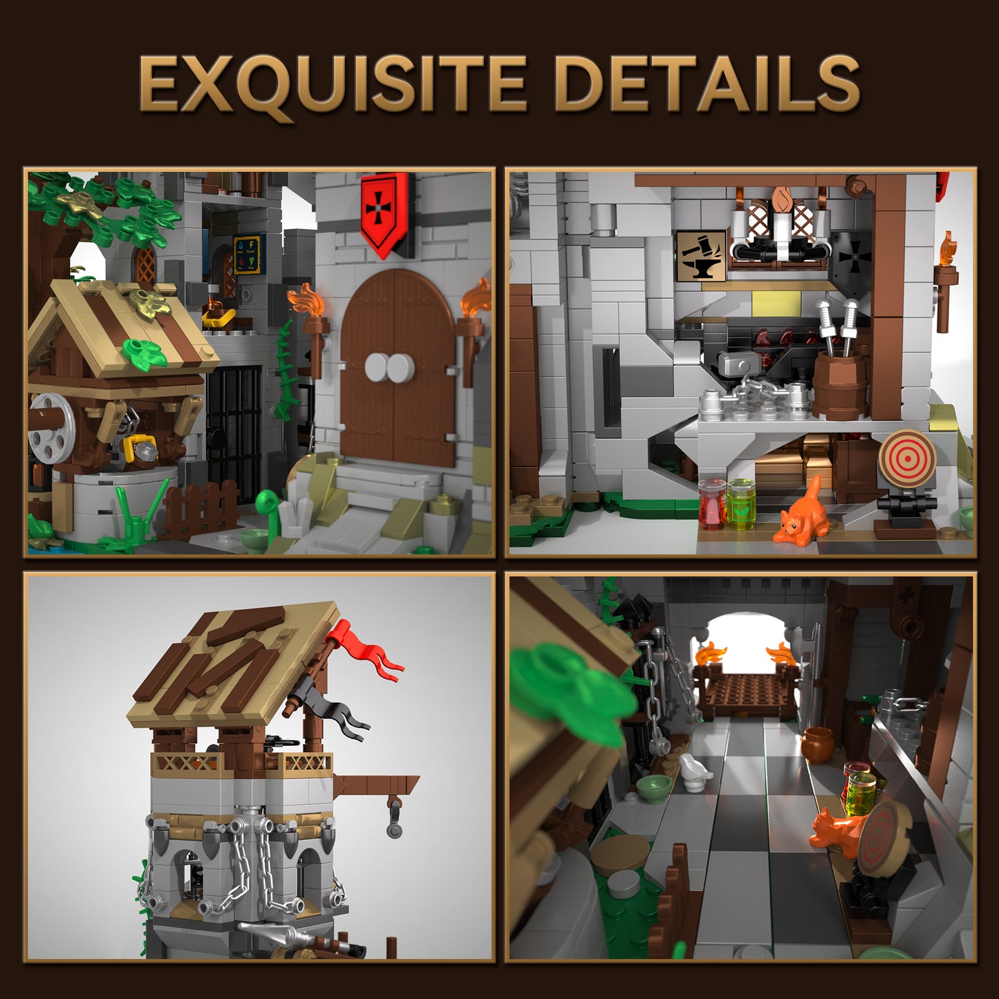 Holy Spirit Knight's Fortress 2568 PCS